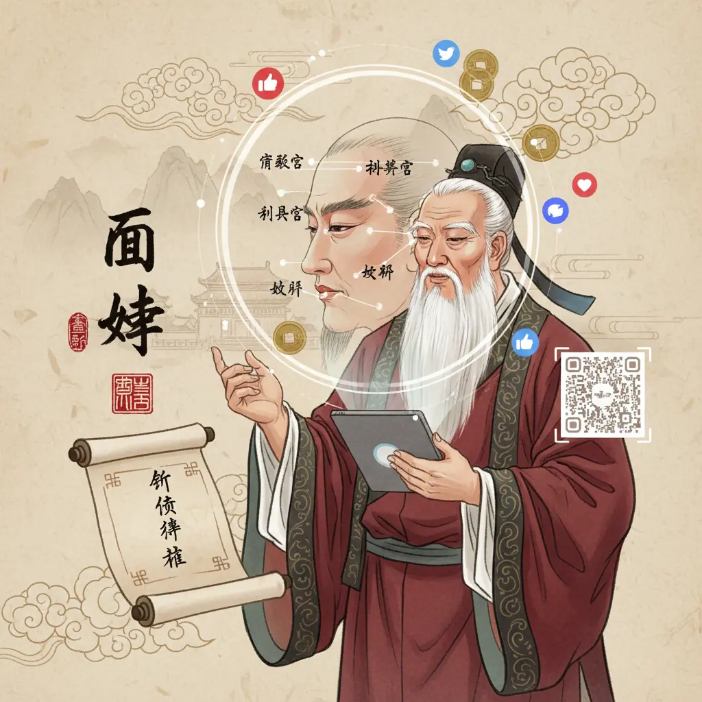 算命師傅推薦 - 面相學