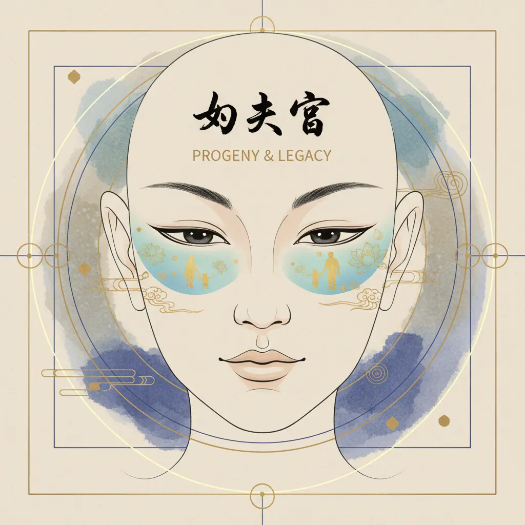 面相學 - 子女宮