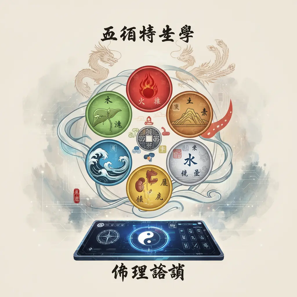 命理諮詢 - 五行養生學