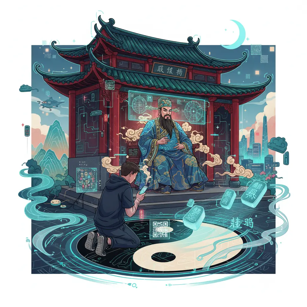 道教問神 - 城隍廟