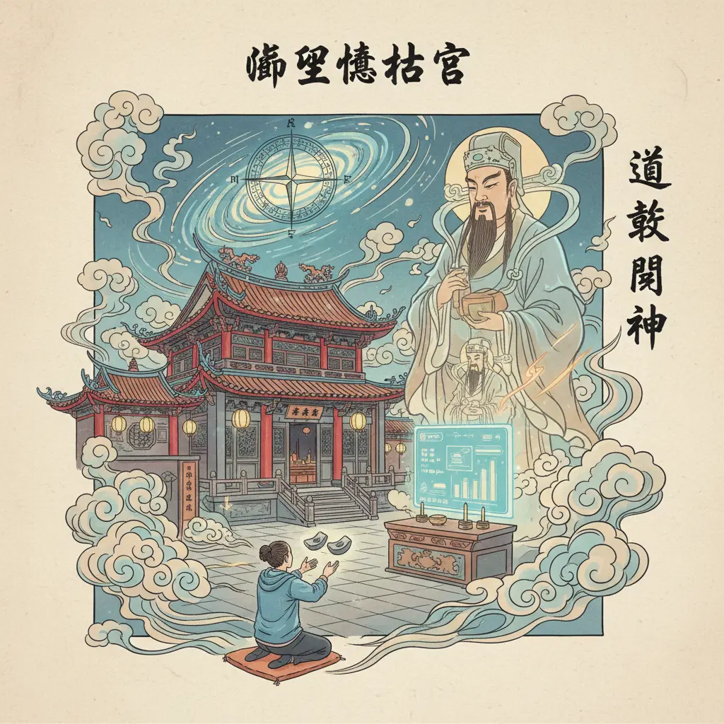 道教問神 - 埔里恆吉宮