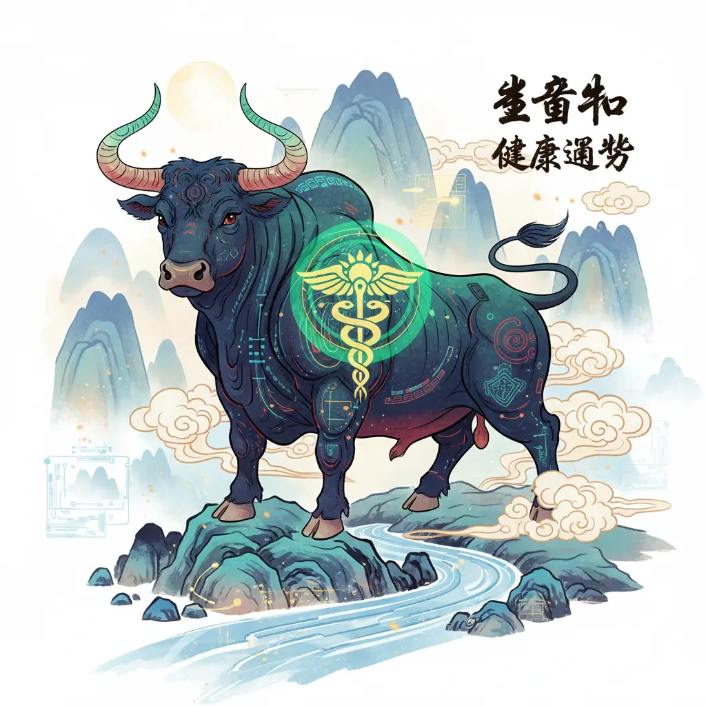 健康運勢 - 生肖牛