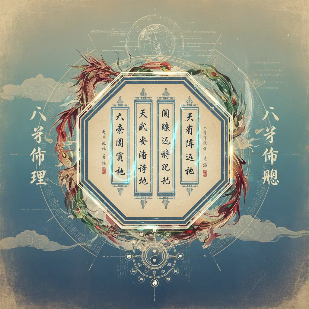 八字命理 - 八字命盤