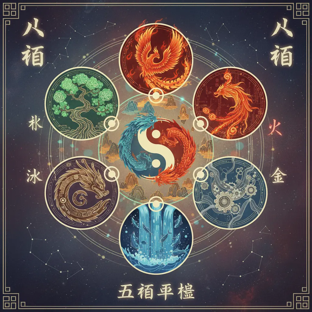 五行平衡 - 八字五行