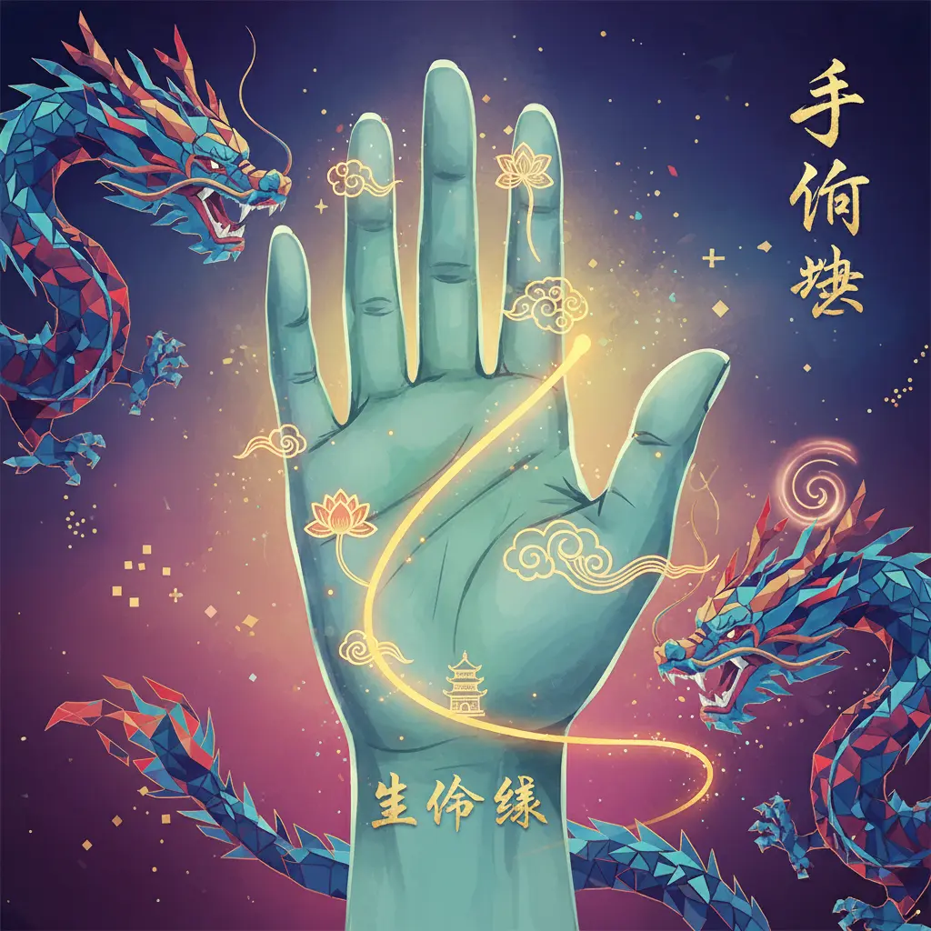 手相學 - 生命線