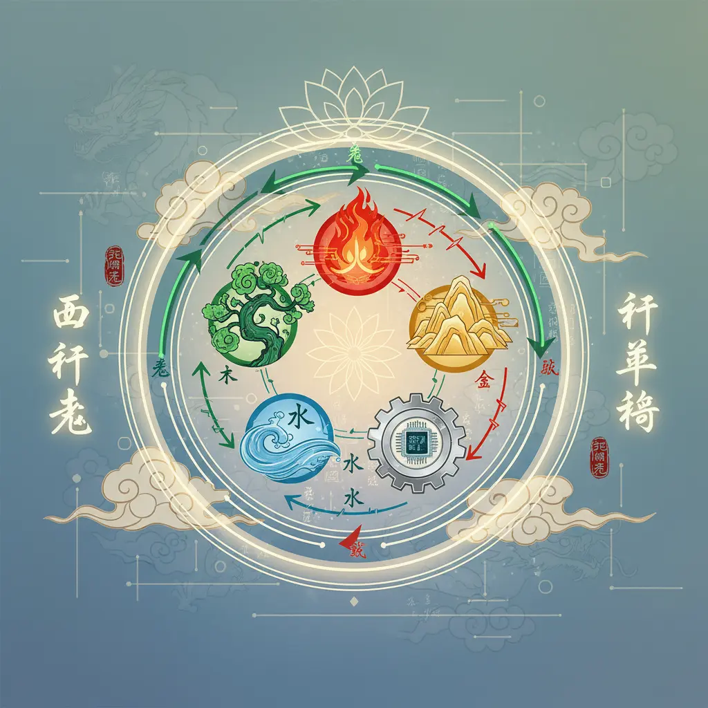 五行平衡 - 五行生剋
