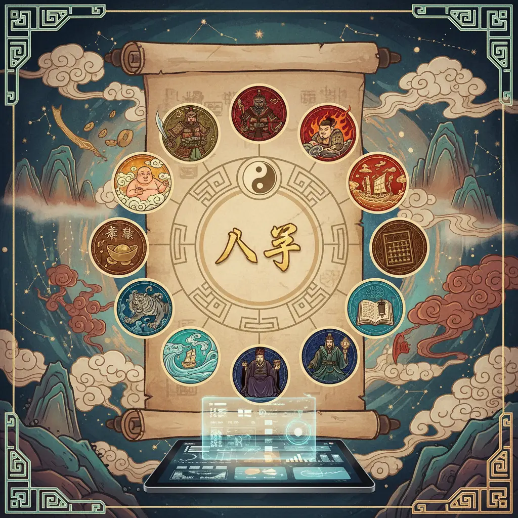 八字分析 - 十神