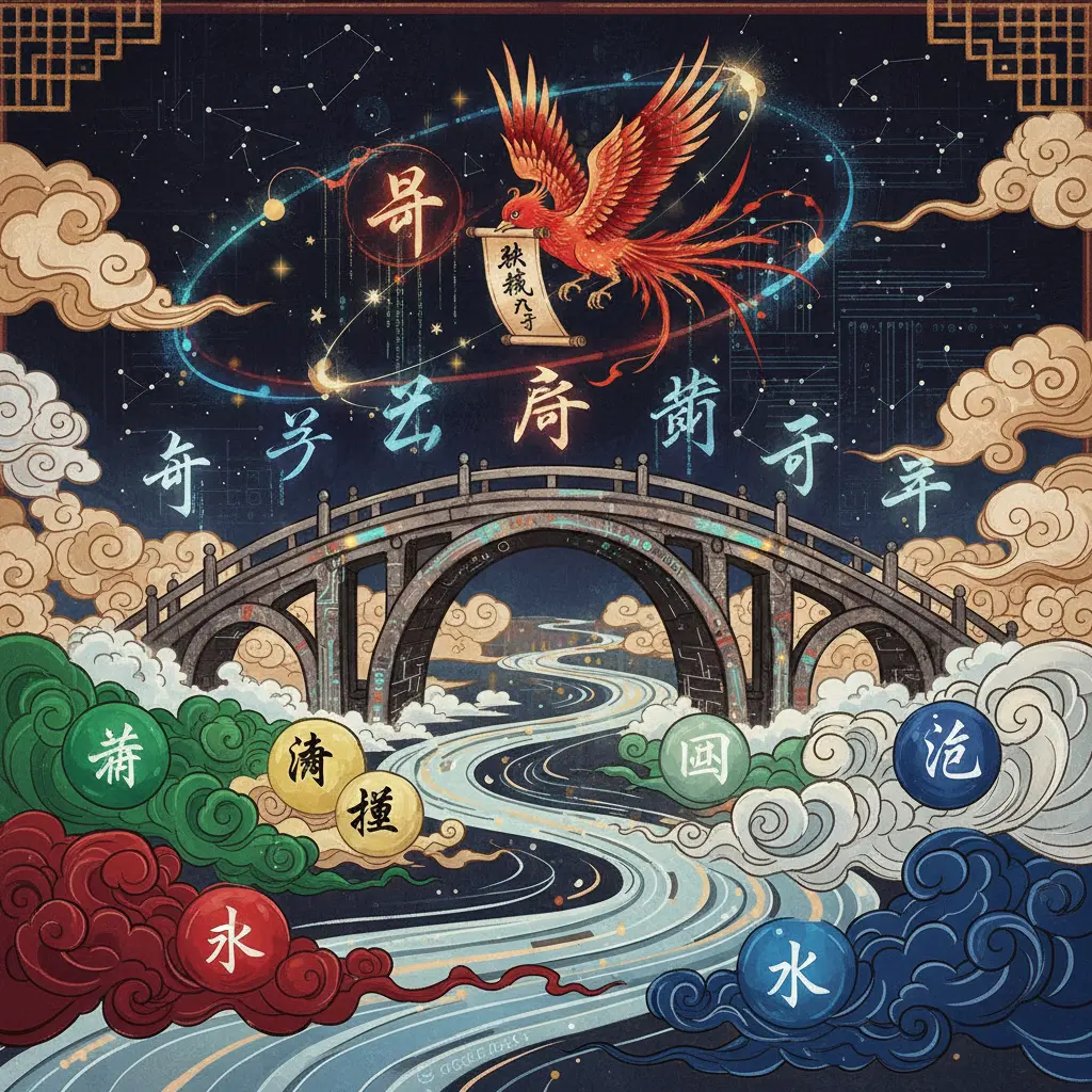朱鵲橋 - 八字