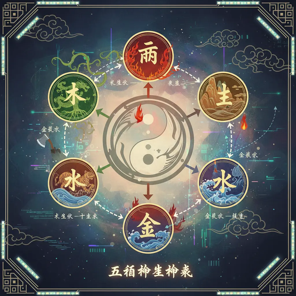 五行 - 五行相生相剋