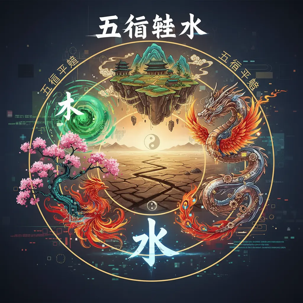 五行平衡 - 五行缺水