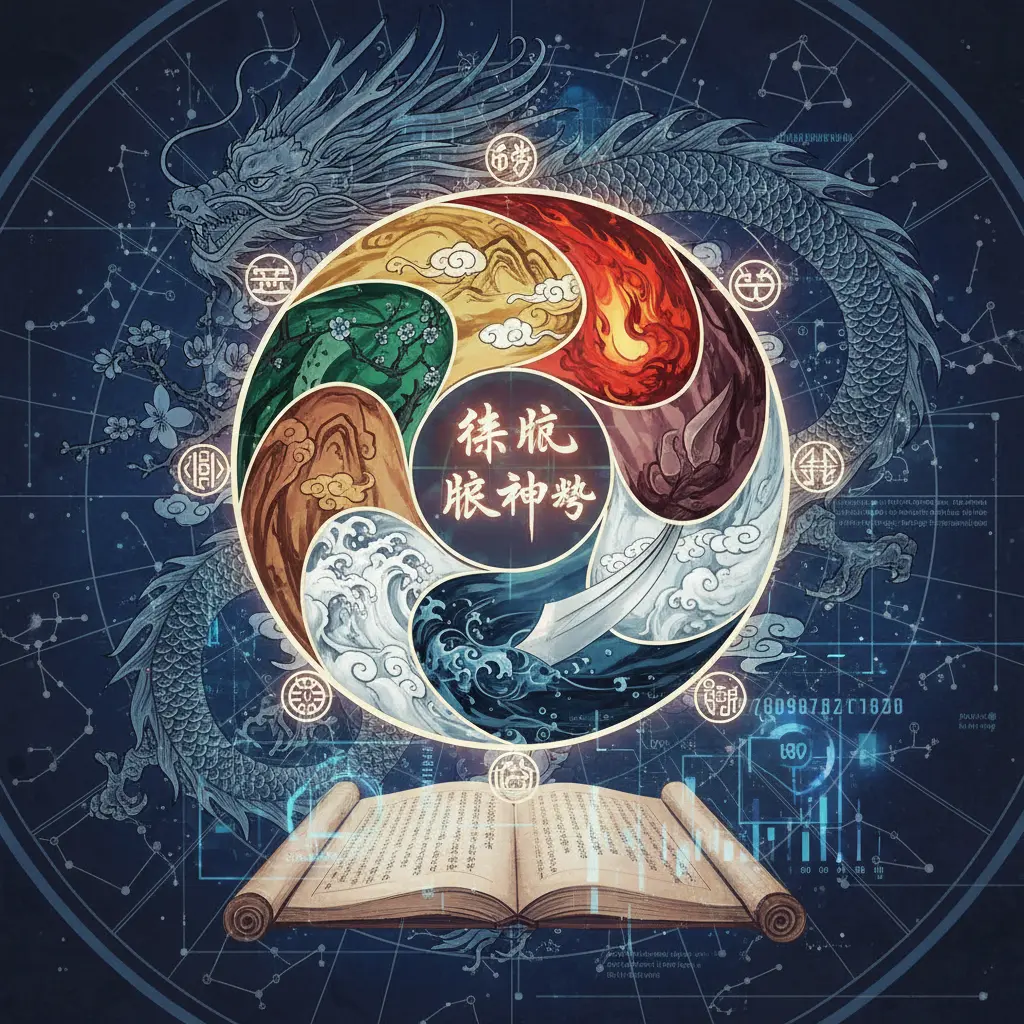 鐵版神數 - 五行