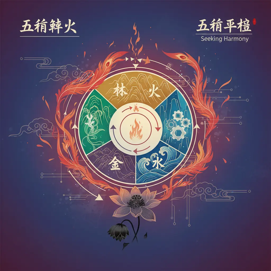 五行平衡 - 五行缺火